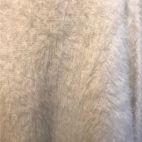 If It Were Me white fuzzy sweater - Picture 2 of 6